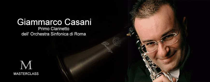 Master di clarinetto con Giammarco Casani