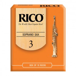 Ance Rico per sassofono soprano, pacco da 10 ance 