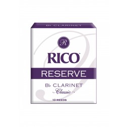 Ance Rico Reserve Classic per clarinetto sib, pacco da 10 ance 
