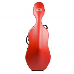 Custodia Bam mod. Classic 1001S Red per violoncello senza ruote