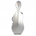 Custodia Bam mod. Classic 1001S Silver per violoncello senza ruote avanti